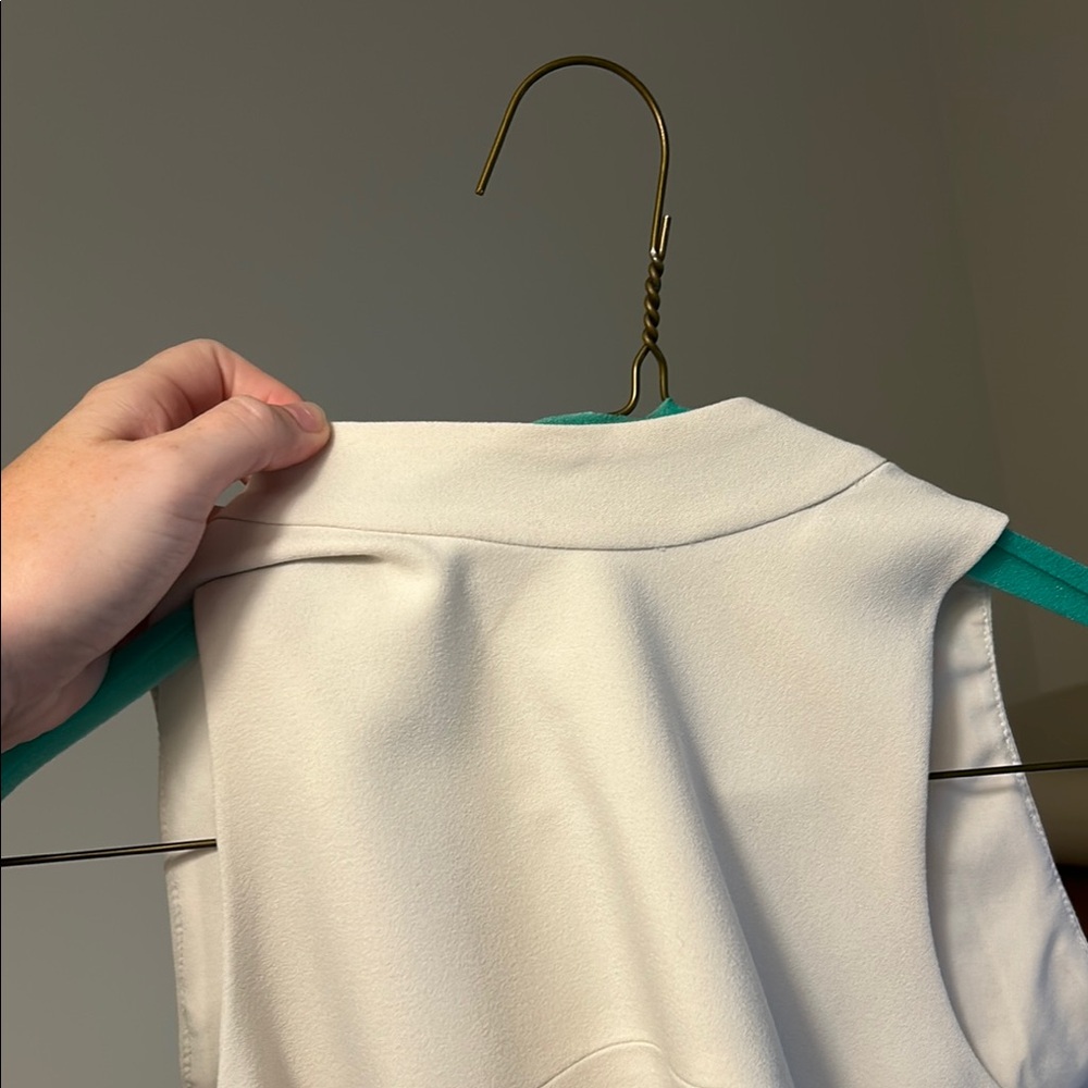 Elegant Cream Women's top - Picture 3 of 7